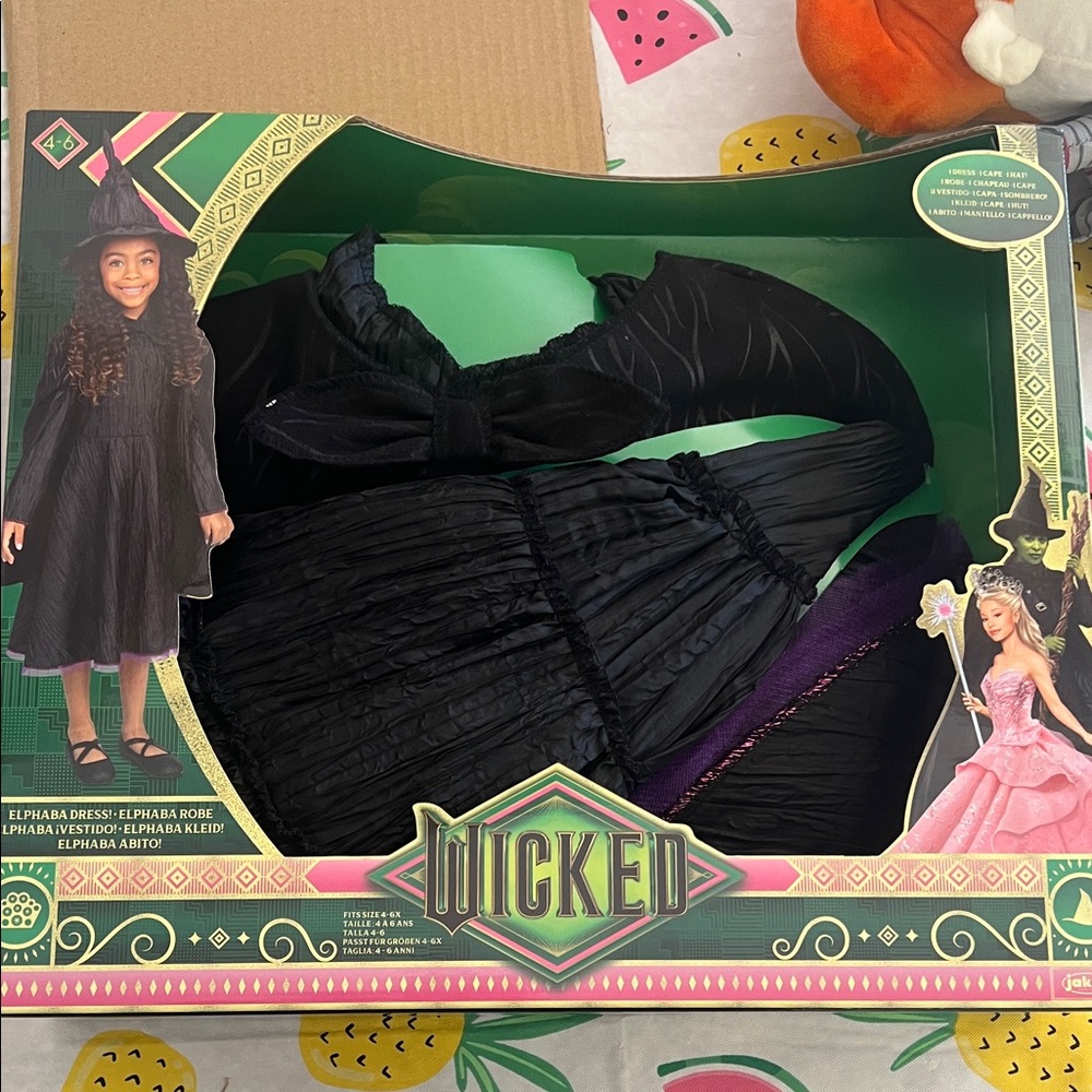 Wicked Elphaba Kids Costume - Black